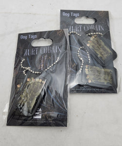 Kurt Cobain Dog Tags