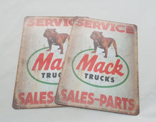 Load image into Gallery viewer, Tin Signs Service Mack Trucks
