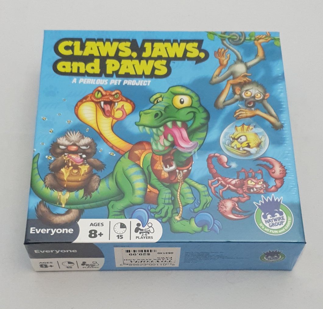 Claws,Jaws and Paws