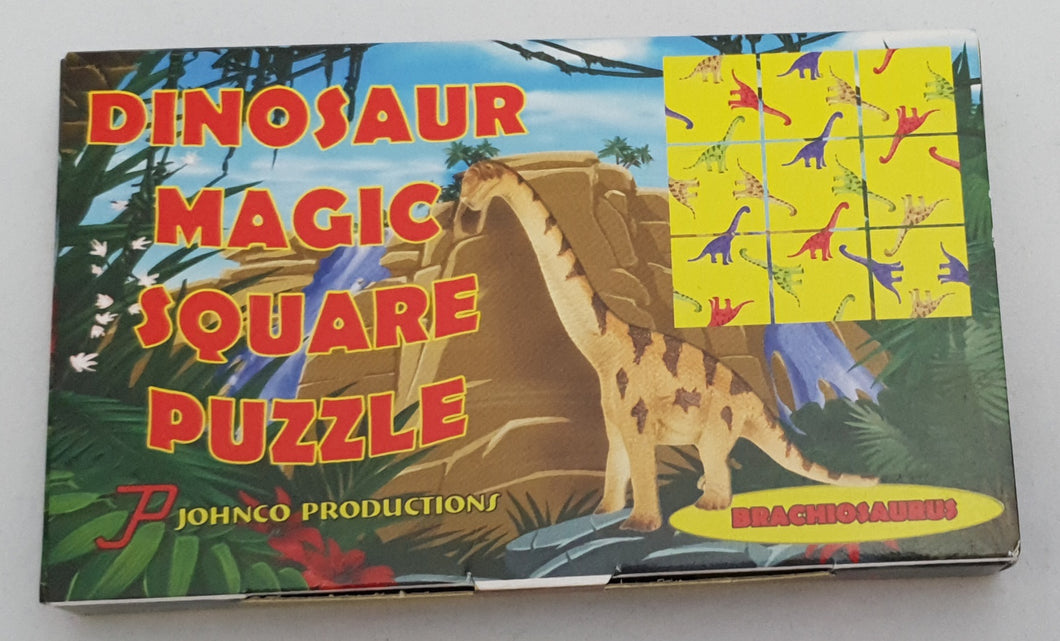 Dinosaur Magic Square Puzzle
