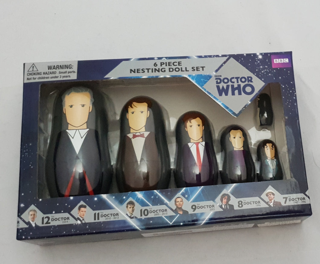 Dr Who Nesting Doll set