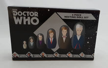 Load image into Gallery viewer, Dr Who Nesting Doll set
