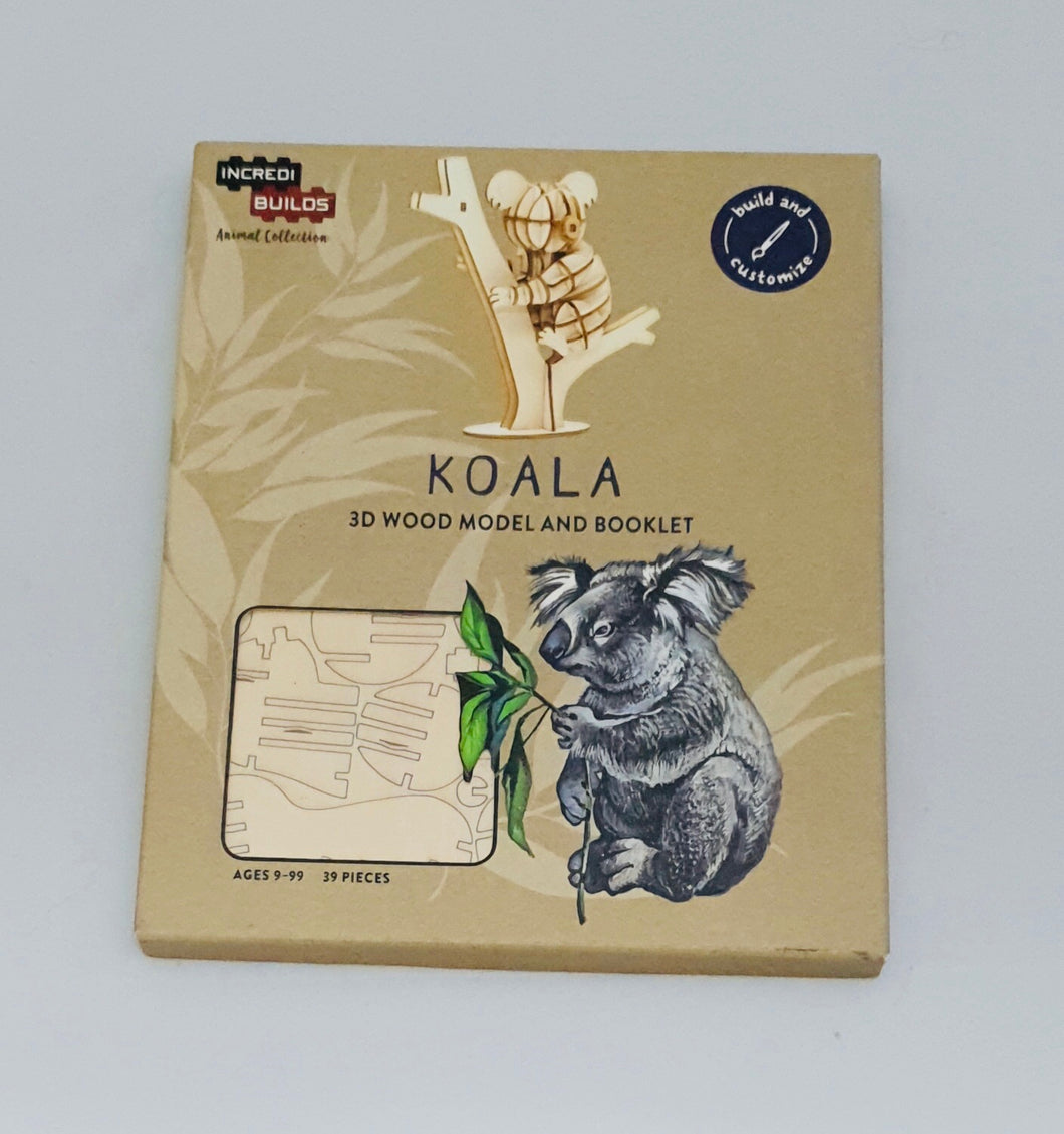 Koala 3D wood puzzle