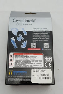 Crystal Puzzle Elephant