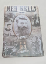 Load image into Gallery viewer, Tin Sign Ned Kelly Newspaper
